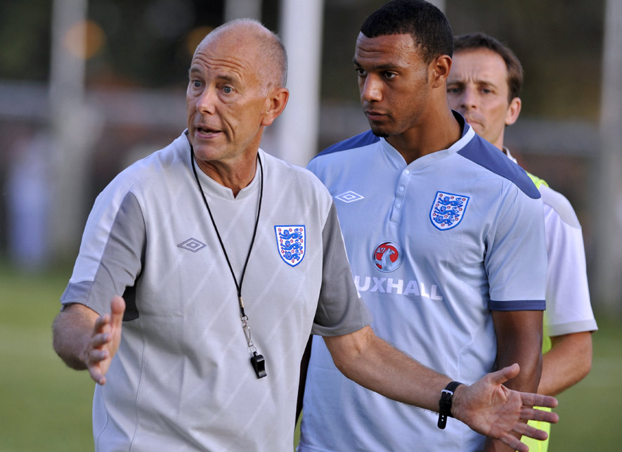Brian Eastick gets his message across.